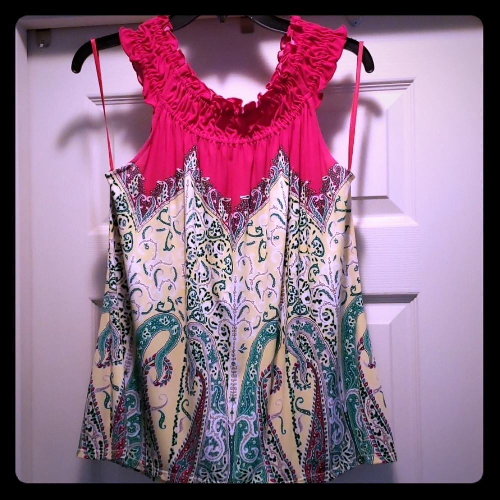 Tahari Sleeveless Top,  Size Small